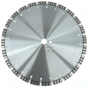 Disc DiamantatExpert pt. Beton armat - Turbo Laser 400mm Premium - DXDY.PCON.400.25 - Img 1