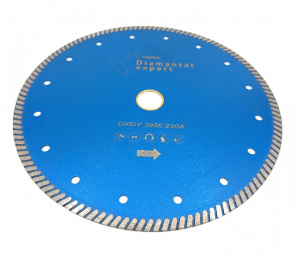 Disc DiamantatExpert pt. Gresie ft. dura portelanata, Granit - Turbo 230x25.4 (mm) Premium - DXDY.3956.230 - Img 7