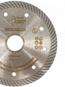 Disc DiamantatExpert pt. Portelan dur, Placi ceramice dure 125x22.2 (mm) Ultra Premium - DXCD.CD.328.125 - Img 3