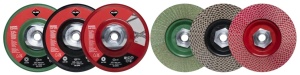 Disc lamelar diamantat pt. slefuit granit, gresie, portelan, sticla - #100/120, Ø115mm, M14 - RUBI-32927 - Img 3