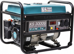 Generator de curent 3 kW HIBRID (GPL + Benzina) - Konner & Sohnen - KS-3000-G - Img 3