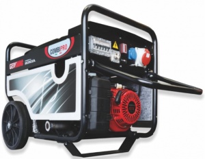 Generator de curent GENMAC CombiPro G5500HEC-M P maxim 4,6 KW/400V 1,5 KW/230V motor Honda GX270 DE
