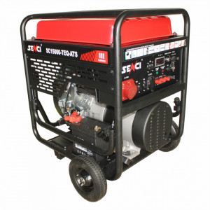 Generator de curent trifazat Senci SC-15000TE-EVO-ATS, Putere max. 13 kW 400V, AVR, ATS - Img 2