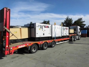 Generator insonorizat GENMAC King G80IS Pmax. 88 KVA 400V IVECO QT2A-4520+WH - Img 2