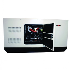 Generator insonorizat SENCI SCDE 72i-YS-ATS, Putere max. 72 kVA, 400V, AVR, motor Diesel - Img 4