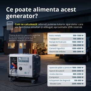 Generator mobil diesel KS 9300DE-1/3 ATSR - Img 7