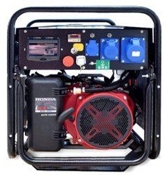 LS Generator de curent GENMAC CombiPro RG5000HEC-M P maxim 4,6 kW 230V motor Honda GX270 DE - Img 2