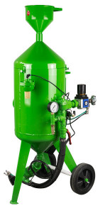 Masina de sablat SABIX - fara recuperare abraziv, rezervor 200 litri - FEVI-SABIX-200 - Img 1