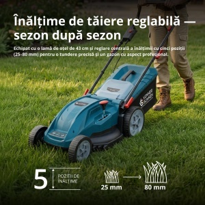 Mașină de tuns iarba electrică KS 43LM20 - Img 3