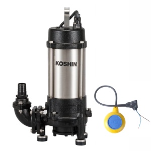Pompa submersibila Grinder KOSHIN PKG-1500-BAB-0 cu flotor incorporat 220V 1500W Ø 32 mm debit 10.8 mc/h
