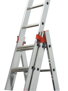 Scara multifunctionala din aluminiu Monto Tribilo, 3x10 trepte - Img 4