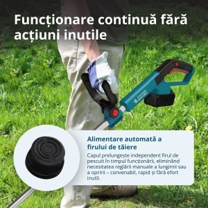Trimmer fără fir KS CST-20V - Img 8