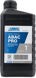 Ulei pentru compresoare cu piston ABAC PRO, flacon 1 litru - ABAC-2236116963