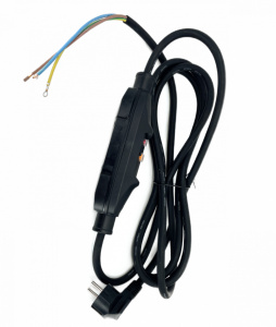 Cablu de alimentare 230V 16A IP66 cu stecher si siguranta PRCD, intrerupator de protectie personala pentru scule KEDU PD22A - CNO-CK-PRCD-cablu - Img 6