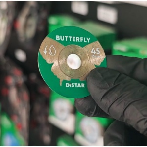 Disc diamantat Butterfly ultra-subtire pt. mini-polizoare, pt. portelan, 45x0,6x9,6 (mm) Premium - DiStar-11120159036 - Img 2
