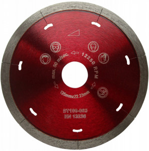 Disc DiamantatExpert pt. Ceramica Dura & Portelan - Rapid 200mm Super Premium - DXDH.3907.200