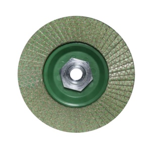 Disc lamelar diamantat pt. slefuit granit, gresie, portelan, sticla - #50/60, Ø115mm, M14 - RUBI-32921 - Img 2
