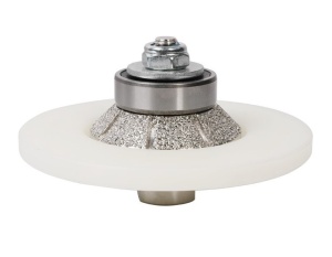 Freza diamantata pentru profilare Profil Bizot 45°, R-10mm, ∅115xM14 - BIHUI-DCPE45