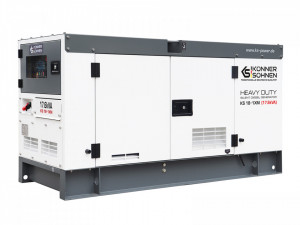 Generator de curent 17.6 kVA diesel - Heavy Duty - insonorizat - Konner & Sohnen - KS-18-1XM - Img 2