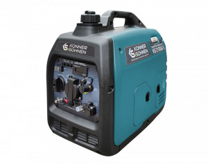 Generator de curent 2.0 kW inverter - HIBRID (GPL + benzina) - insonorizat - Konner & Sohnen - KS-2100iG-S - Img 1