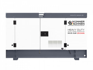 Generator de curent 25.3 kVA diesel - Heavy Duty - insonorizat - Konner & Sohnen - KS-25-3LM
