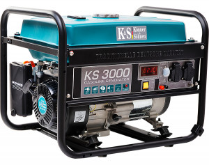 Generator de curent 3 kW benzina PRO - Konner & Sohnen - KS-3000 - Img 2
