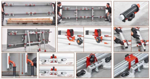 INDISPONIBIL - Sistem de transport pt. placi de dimensiuni mari, Easy-move MK IV - 6 ventuze duble, 320cm - Raimondi-432EM04CB - Img 5