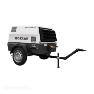 Motocompresor ROTAIR MDVN 26KEco5 2500l/min/6.5bar Kubota tractabil rutier, lumini/fara frana