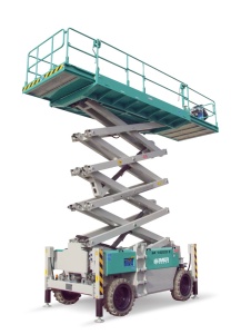 Nacela foarfeca IMER ACCESS IM14220 E Hlucru 16.2 m sarcina 800 kg motor Electric 15 kW