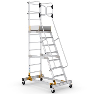 Platforma mobila profesionala RD38 din aluminiu, H lucru 3,8 m