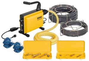 REMS Scula electrica de curatat tevi Cobra 22 Set 16+22 172012