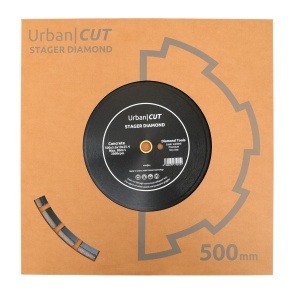 Stager URBAN CUT Disc diamantat 500x3.6x10x25.4-P pentru beton/asfalt - Img 2