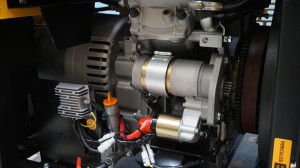 Stager YDE12E Generator open frame 10kW, monofazat, diesel, pornire la cheie - Img 2