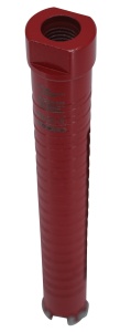 Carota diamantata Super PREMIUM ø28mm x 180mm x M16 pentru gaurire Beton armat, Zidarie, Granit - DXQZ.REDCORE.28 - Img 3
