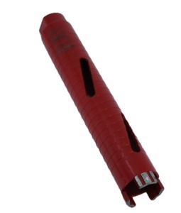 Carota diamantata Super PREMIUM ø35mm x 180mm x M16 pentru gaurire Beton armat, Zidarie, Granit - DXQZ.REDCORE.35