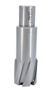 Carota pt. otel din carbura de tungsten, ⌀ 27mm, h=50mm, cu prindere Weldon - DXDY.P-TCT-50.27.W - Img 3