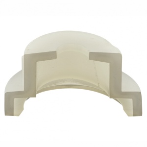 Deflector Imer Ø 14 mm din polyurethane pentru tencuiala traditionala - Img 2