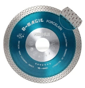 Disc Diamantat pt. Portelan dur, Placi ceramice 125x22.2 (mm) Super Premium - BIHUI-DCDW125 - Img 8