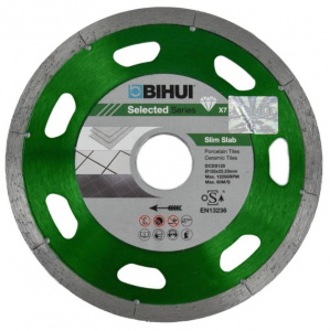 Disc Diamantat subtire pt. Portelan, Placi ceramice 125x22.2 (mm) Super Premium - BIHUI-DCDS125 - Img 1