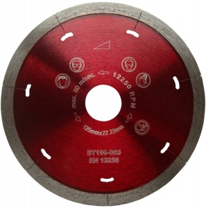 Disc DiamantatExpert pt. Ceramica Dura & Portelan - Rapid 180x25.4 (mm) Super Premium - DXDH.3907.180.25
