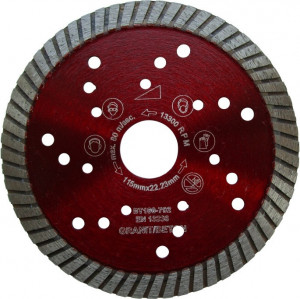 Disc DiamantatExpert pt. Granit & Piatra - Turbo 115x22.2 (mm) Super Premium - DXDH.2677.115