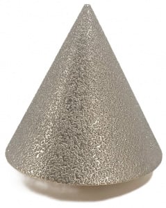 Freza diamantata conica pt. rectificari in placi ceramice, piatra 3-75mm - DXDY.FCON.3-75 - Img 8