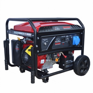 Generator de curent monofazat SK5000E, Putere max. 4,8 kW, 230V, AVR, motor benzina