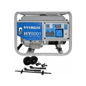 Generator de curent portabil monofazic, 6.6 kW - Hyundai HY6001 - Img 2