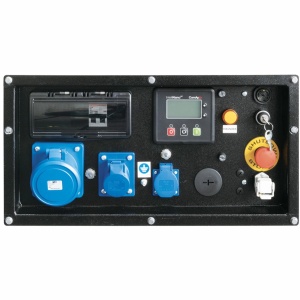 Generator insonorizat GENMAC WONDER RG14000HS-M5 Pmax. 14,7 kVA, 230V, Honda iGX800, QFDPNT.PLUSPM26 25L - Img 2