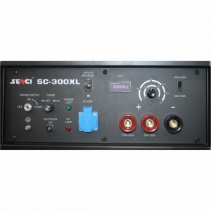 LS Generator de curent si sudura SENCI SC-300XL putere maxima 3.5kW 230V curent sudura 300A DE - Img 2
