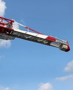 Macara turn GRU DALBE SKY 840 H maxim 80 m L maxim brat 73 m sarcina maxima 12200 kg - Img 2