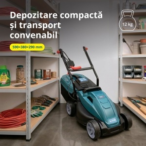 Mașină de tuns iarba electrică KS 32LM12-BL - Img 10