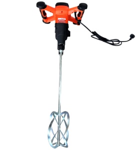 Mixer / amestecator pt. adezivi / mortar 1600W cu palete duble, Profesional DUOMIX1600 cu regulator de turatie - CNO-DUOMIX1600 - Img 2