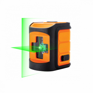 Nivela Laser Verde cu linii in cruce - 30m, baterii AA, LF 2CG - CNO-LF.2CG - Img 1